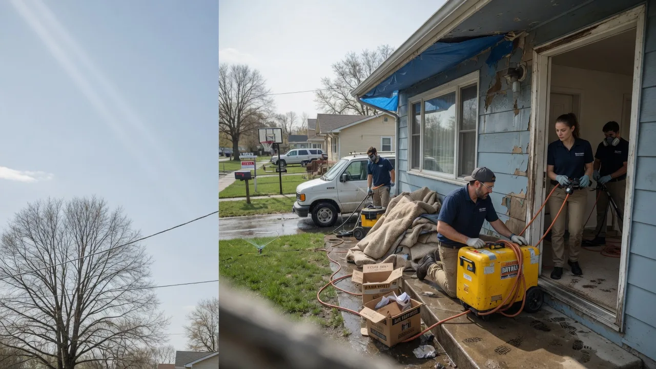 Basement Flood Cleanup in Fort Wayne, IN near me